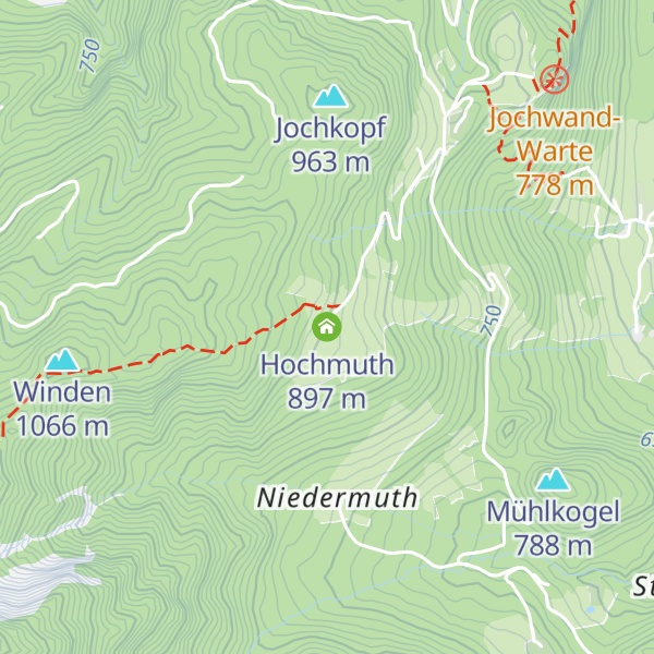 Map of Hochmuth