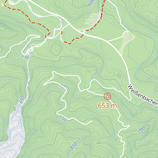 Map of Vorderstehrerhütte