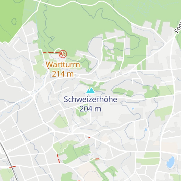 Map of Schweizerhöhe