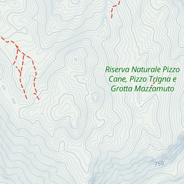 Map of Pizzo Nudo