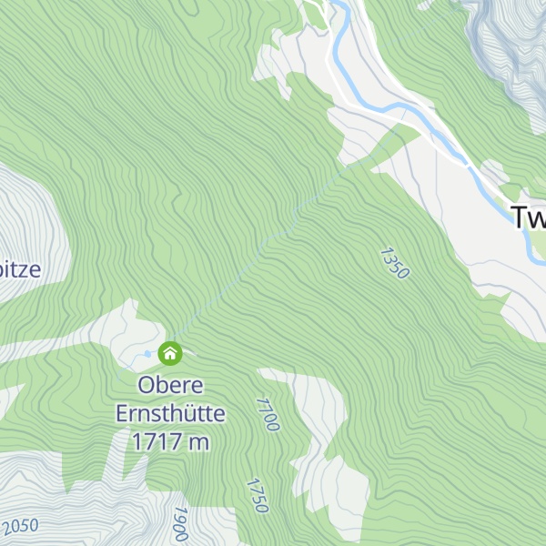 Map of Untere Ernsthütte