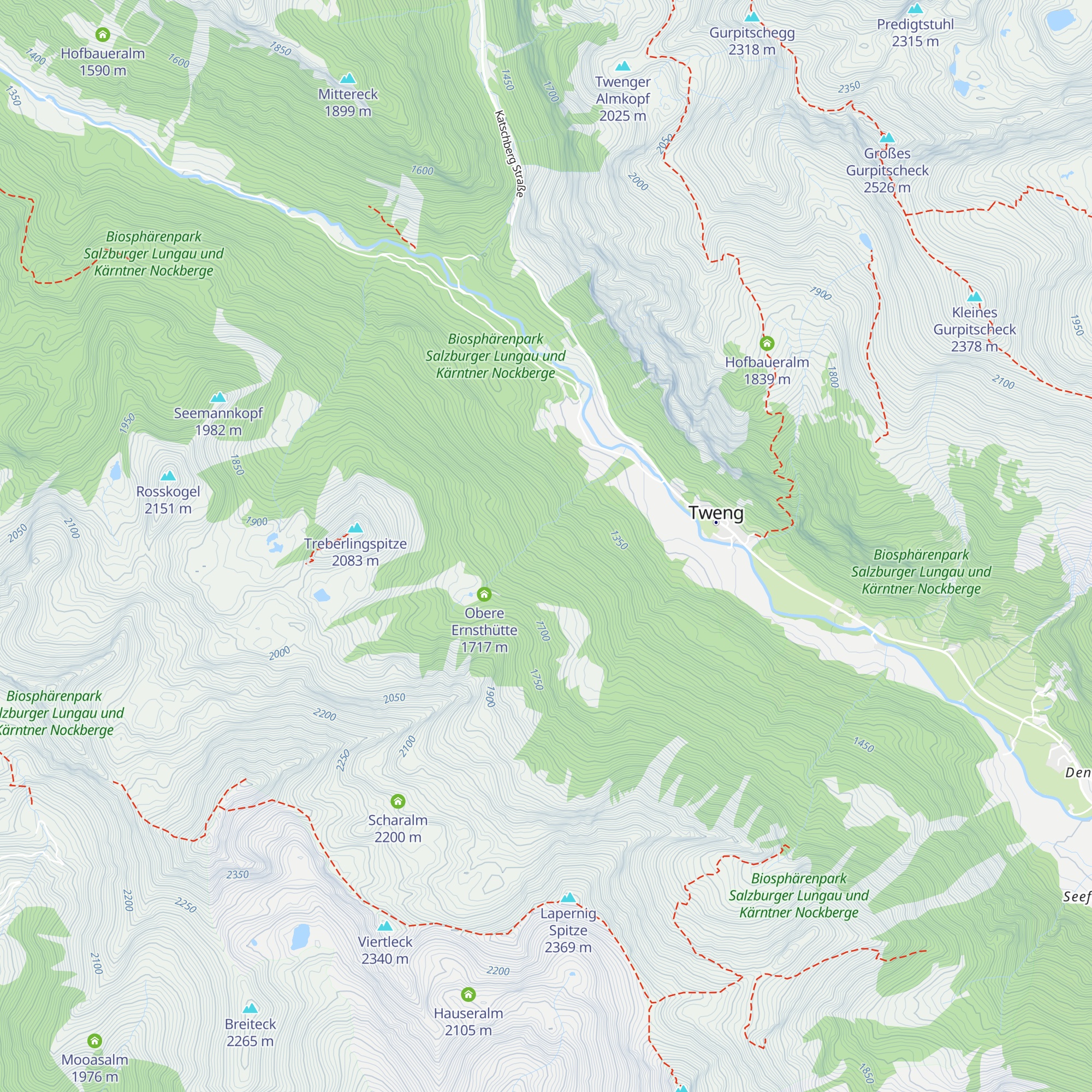 Untere Ernsthütte map