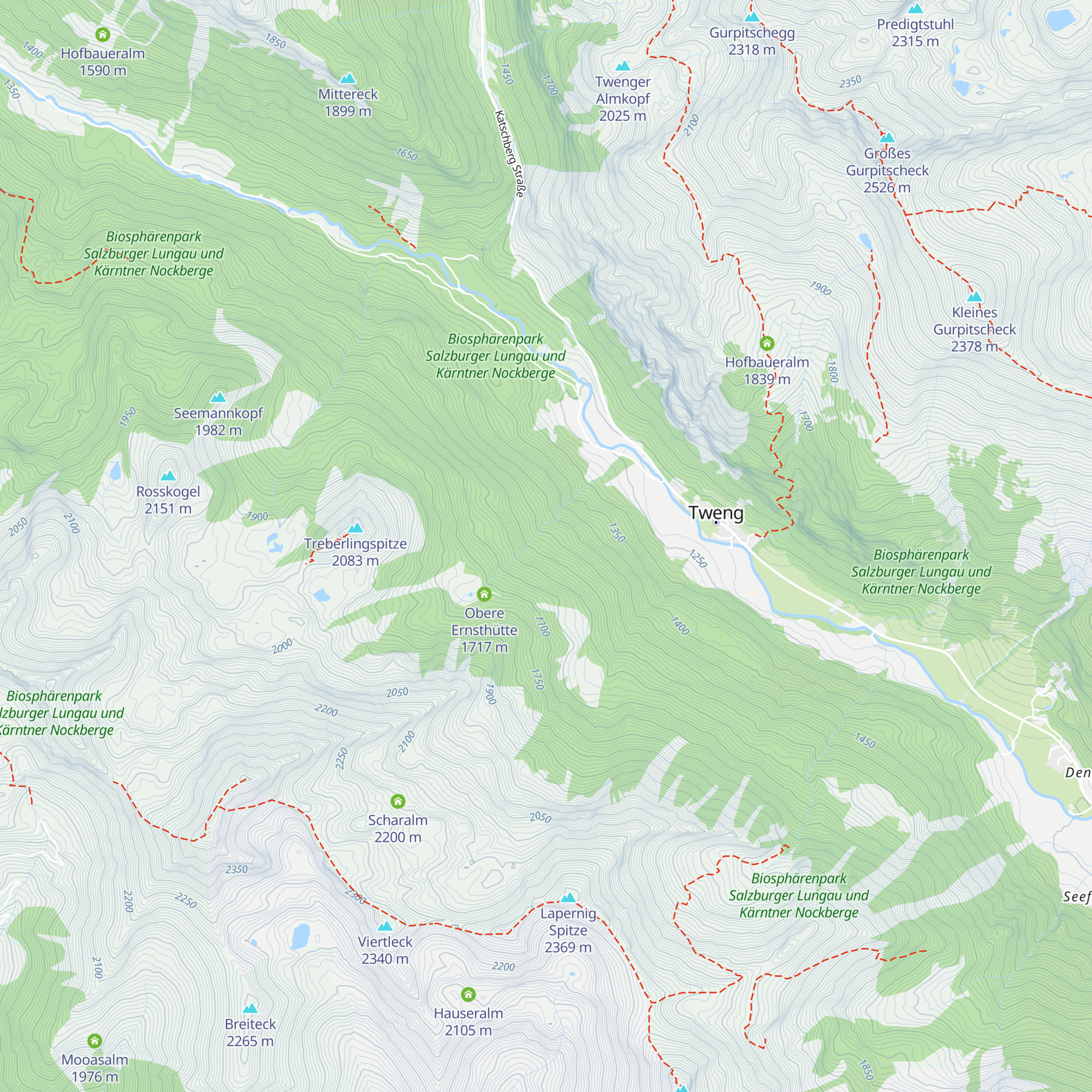 Untere Ernsthütte map