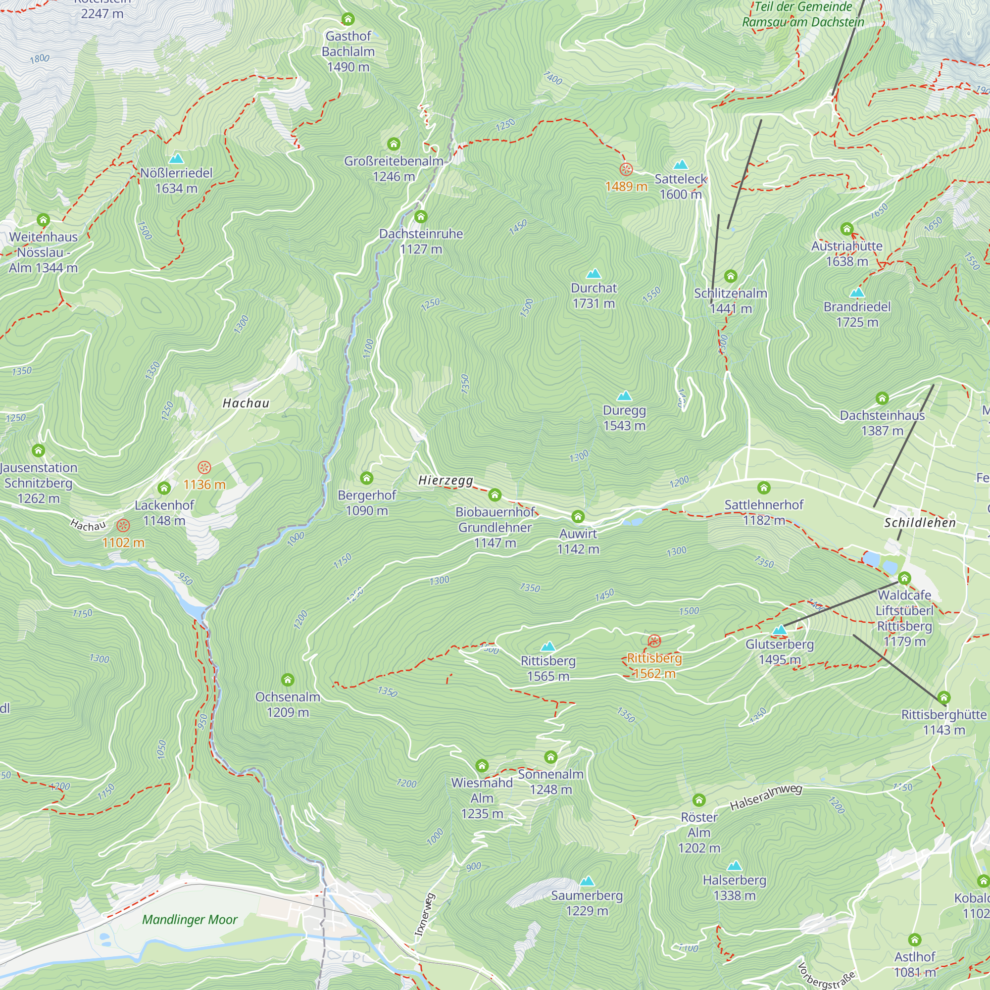 Biobauernhof Grundlehner map