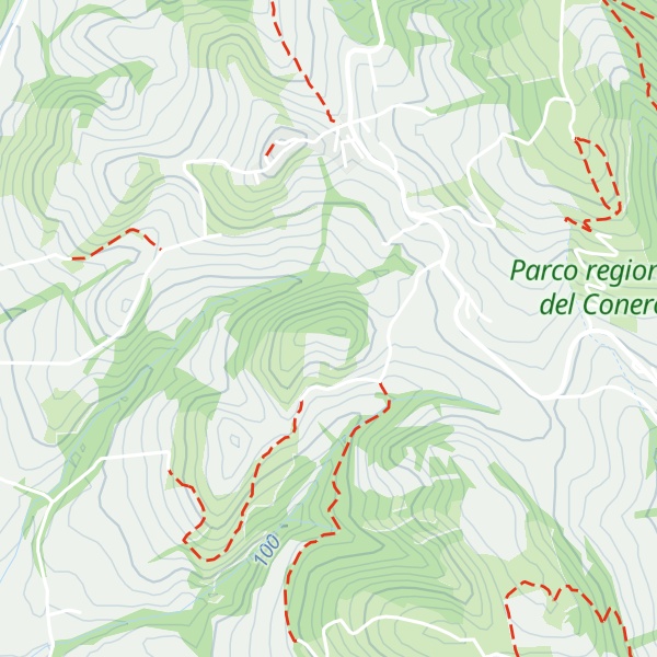 Map of Monte Larciano