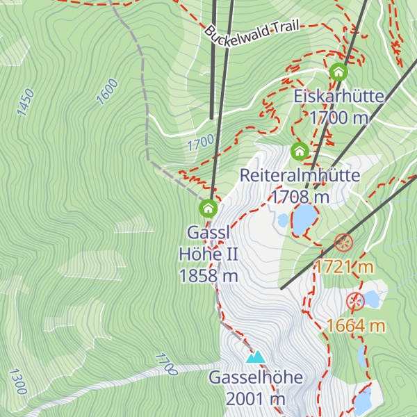 Map of Gassl Höhe II