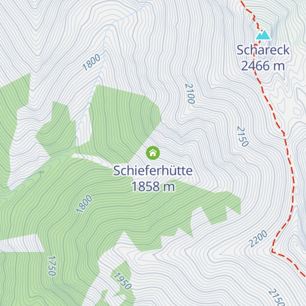 Map of Schieferhütte
