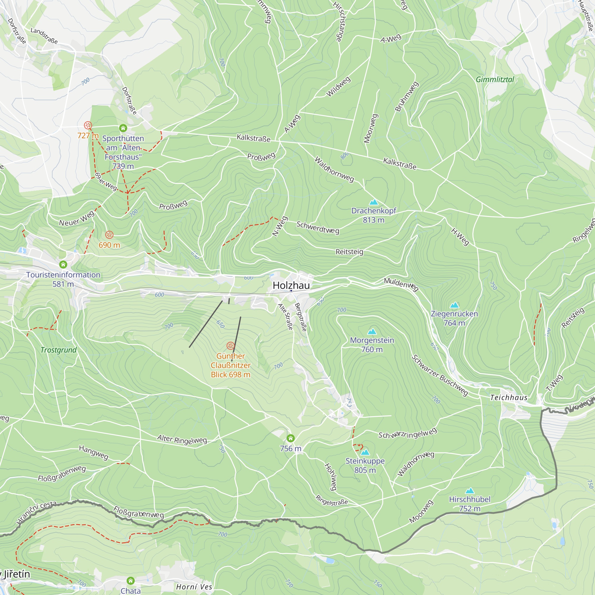 Knobelhütte map