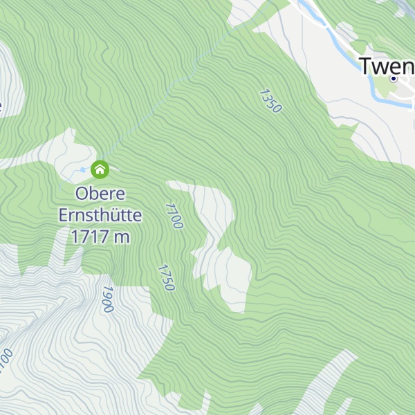 Map of Wieseneggeralm