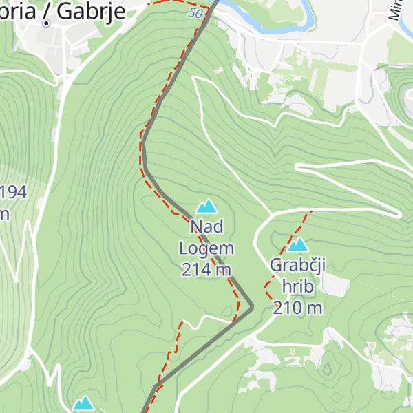 Map of Nad Logem