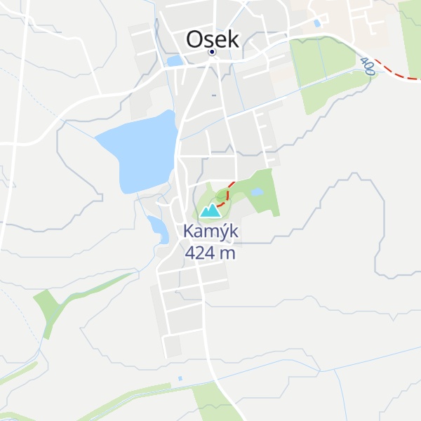 Map of Kamýk