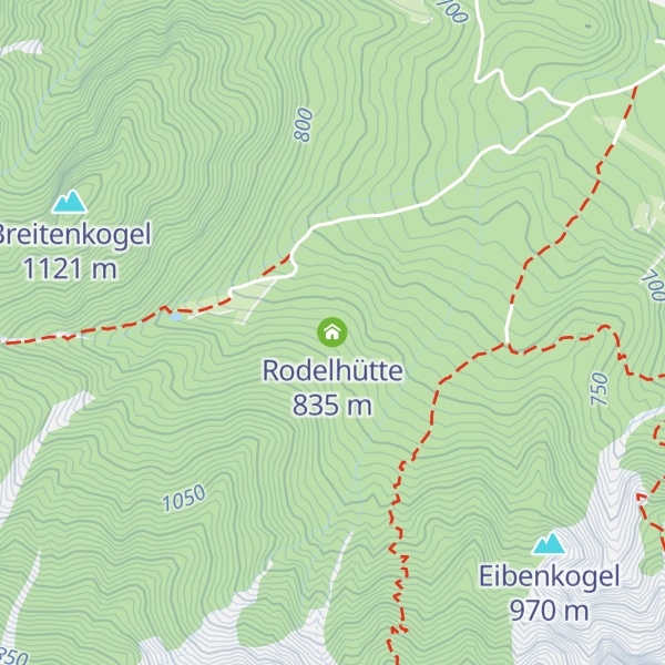 Map of Rodelhütte