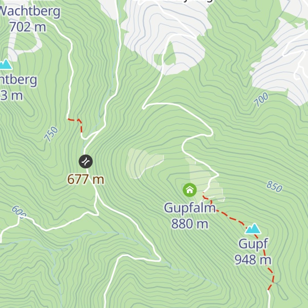 Map of Schmaußingalm