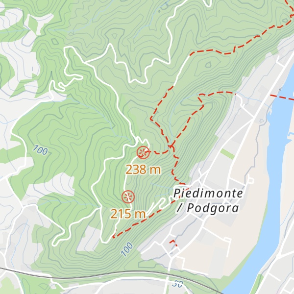 Map of Monte Calvario