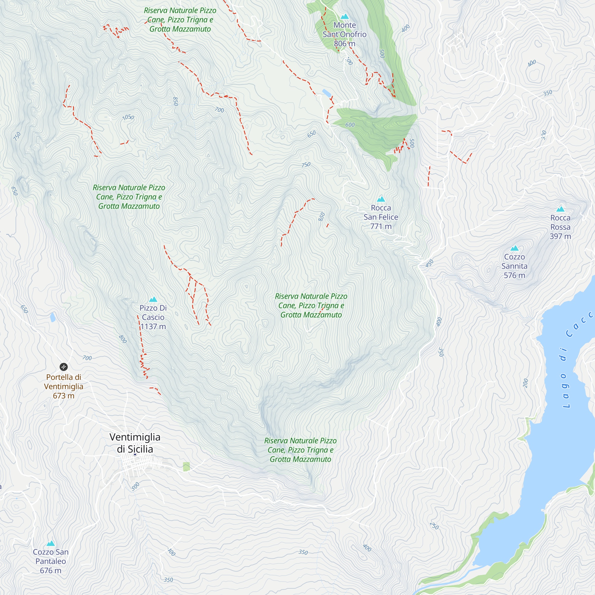Rifugio Forestale Piana Grande map