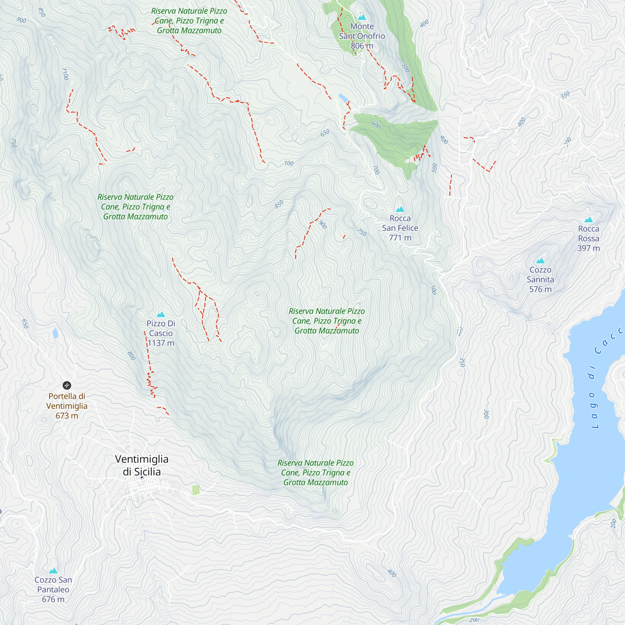 Rifugio Forestale Piana Grande map