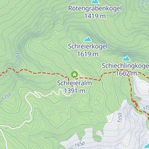 Map of Schreieralm