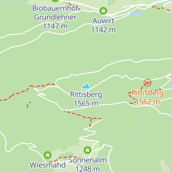 Map of Rittisberg