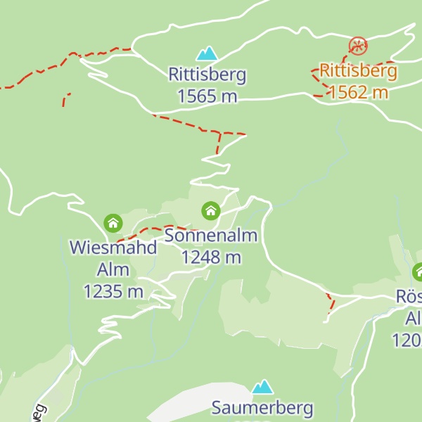 Map of Sonnenalm