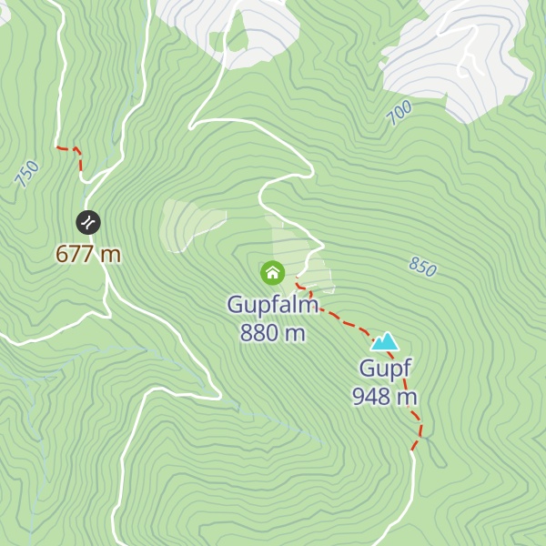Map of Gupfalm