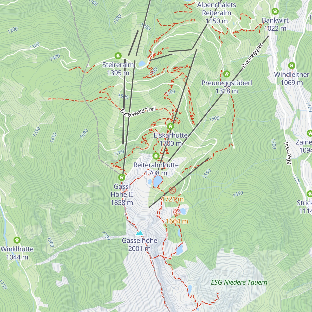 Reiteralmhütte map
