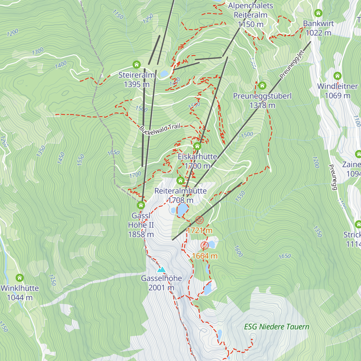 Reiteralmhütte map