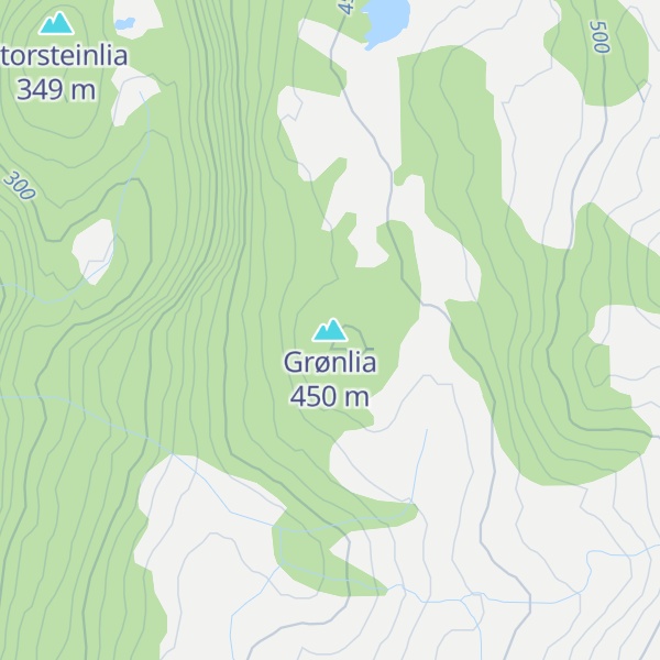 Map of Grønlia
