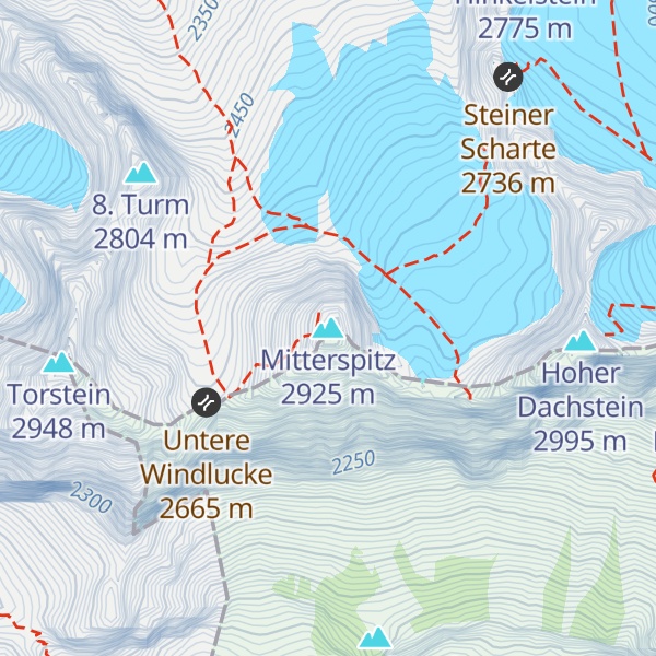 Map of Mitterspitz