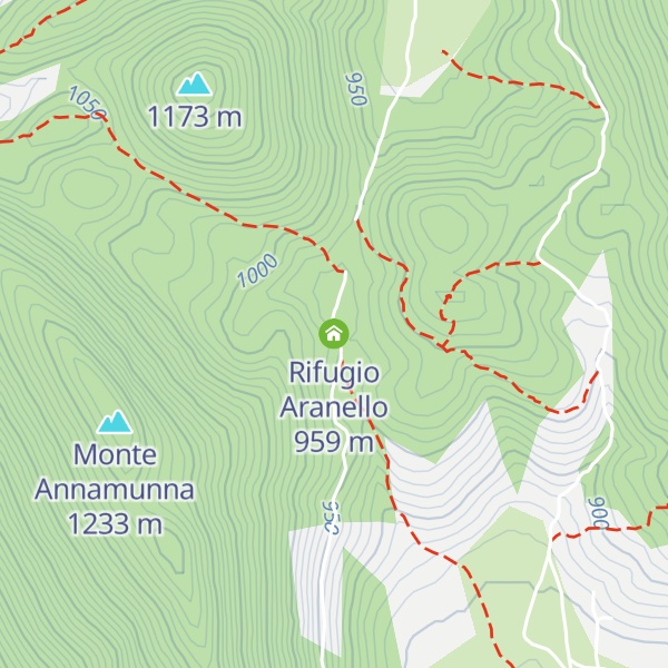 Map of Rifugio Aranello