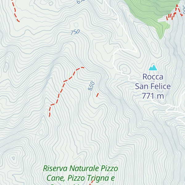 Map of Rifugio Forestale Muccicase