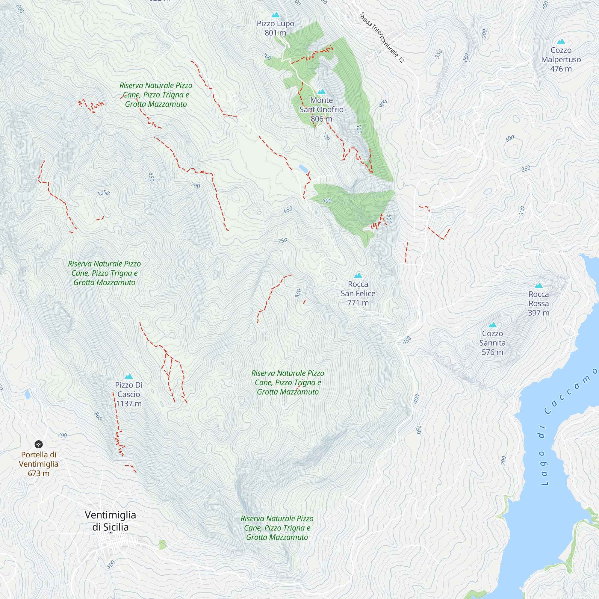 Rifugio Forestale Muccicase map