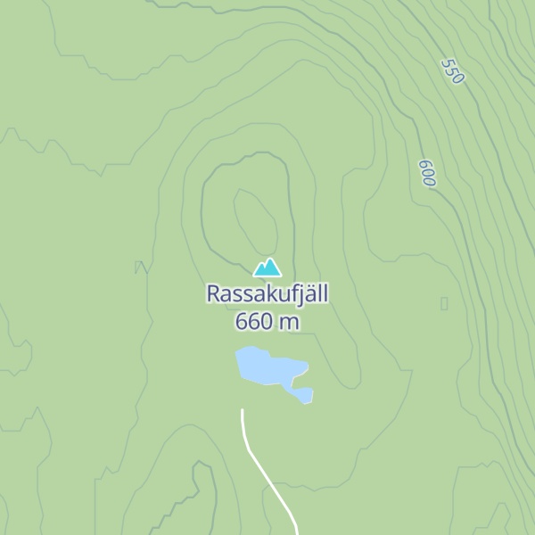 Map of Rassakufjäll