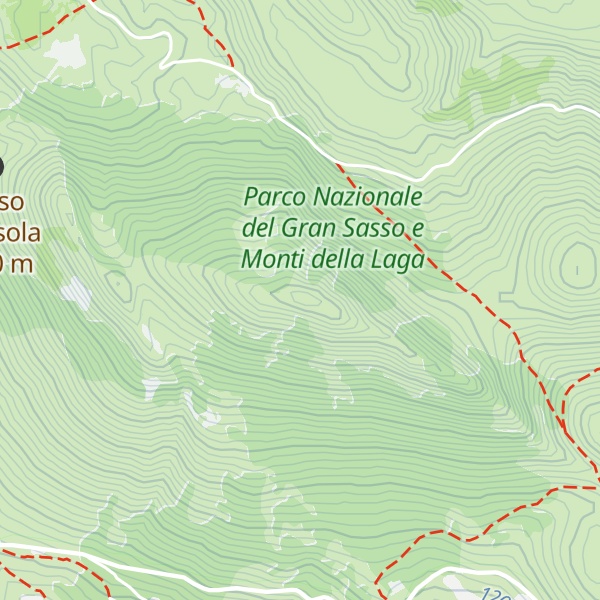 Map of Monte della Selva