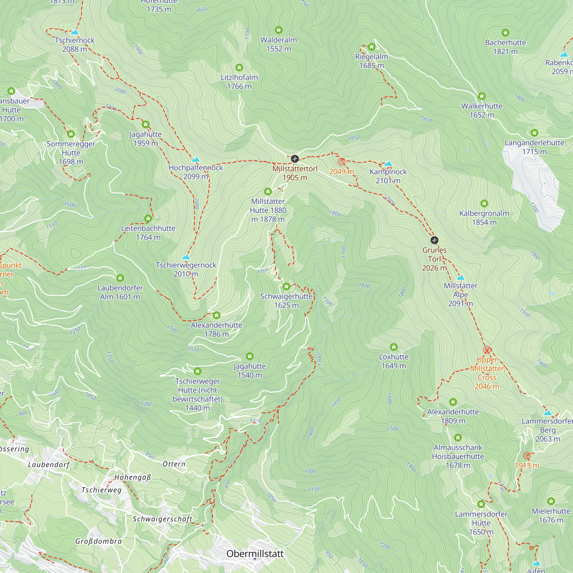 Schwaigerhütte map