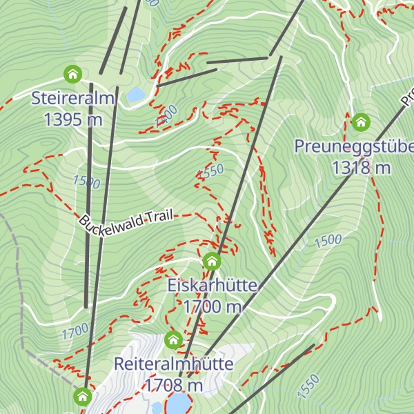 Map of Hochalm