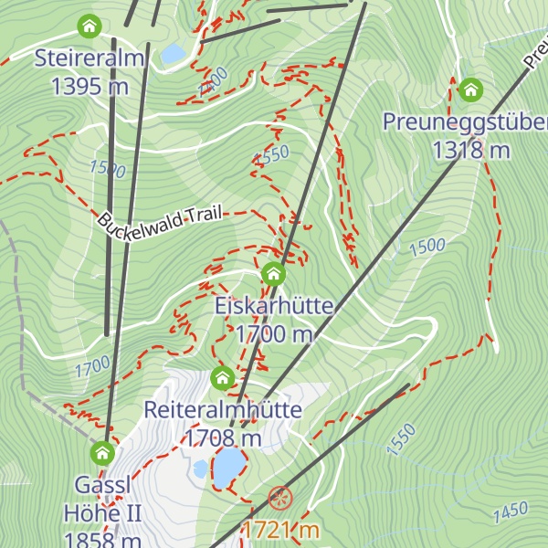 Map of Eiskarhütte