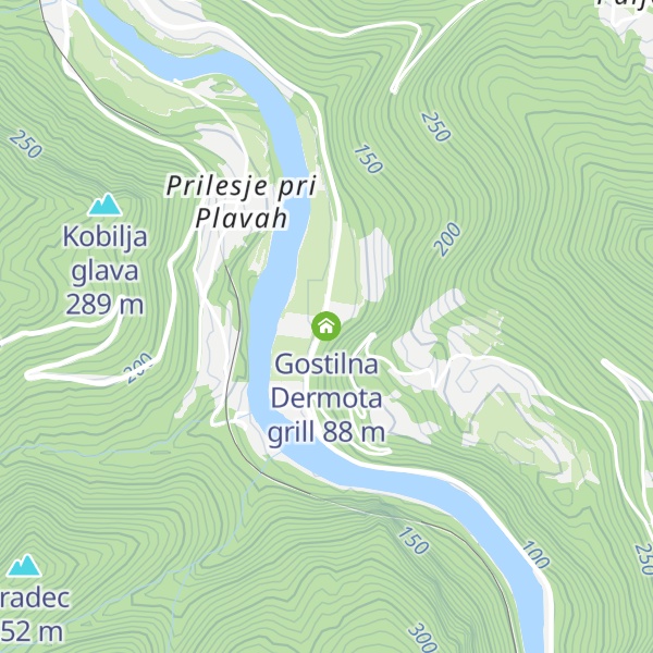Map of Gostilna Dermota grill