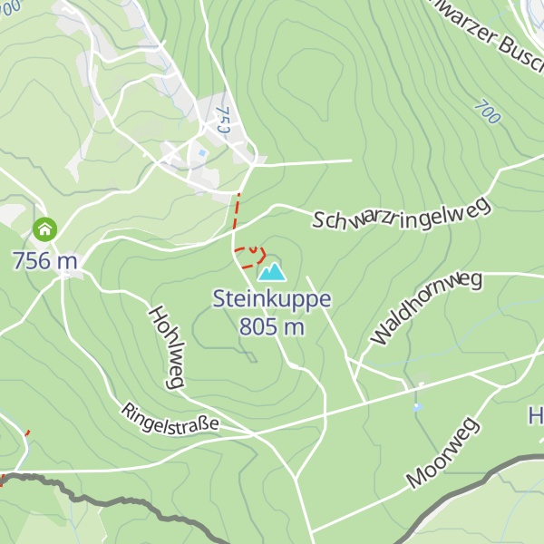 Map of Steinkuppe