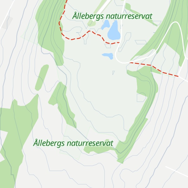 Map of Ålleberg