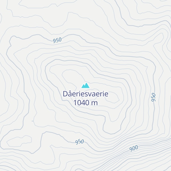 Map of Dåeriesvaerie