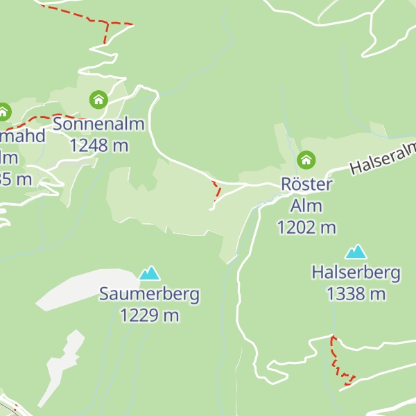 Map of Halseralm