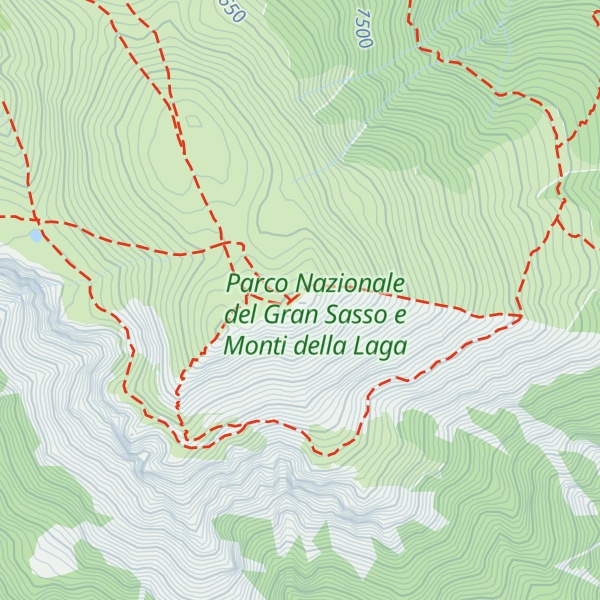 Map of Monte Girella