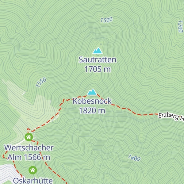 Map of Kobesnock