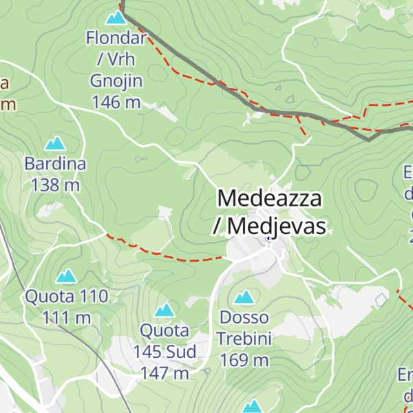 Map of Quota 175