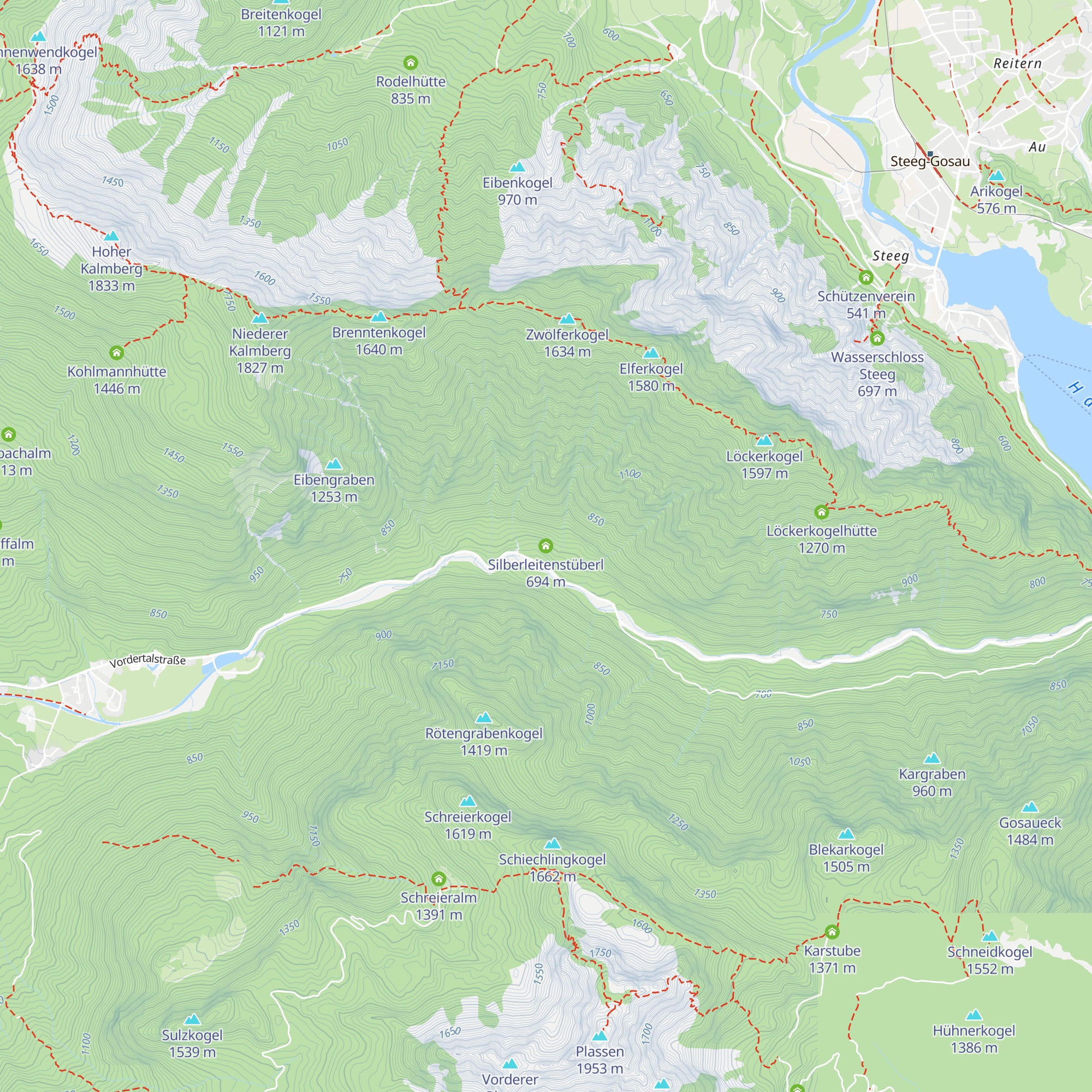 Silberleitenstüberl map