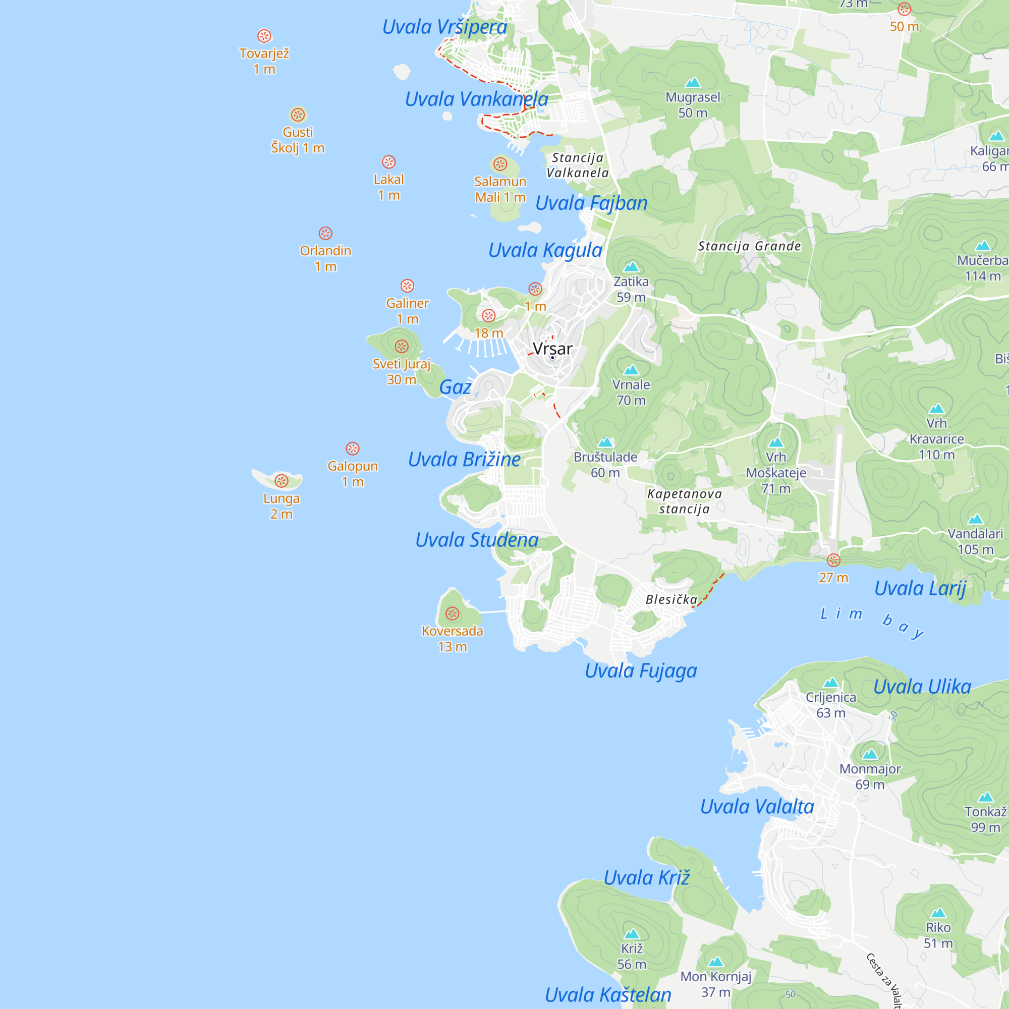 Reception (Apartments) map