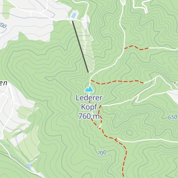 Map of Lederer Kopf