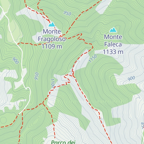 Map of Monte Revole