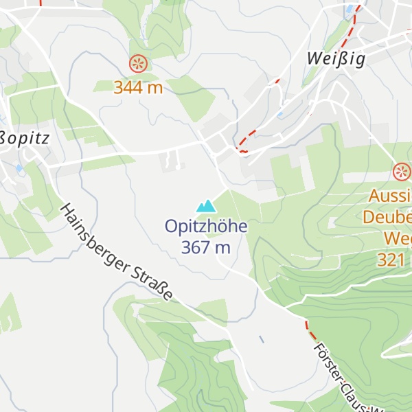 Map of Opitzhöhe