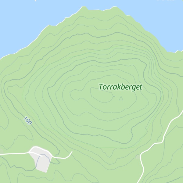 Map of Torrakberget